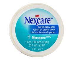 Nexcare First Aid 3M Gentle Paper Tape 2 Roll