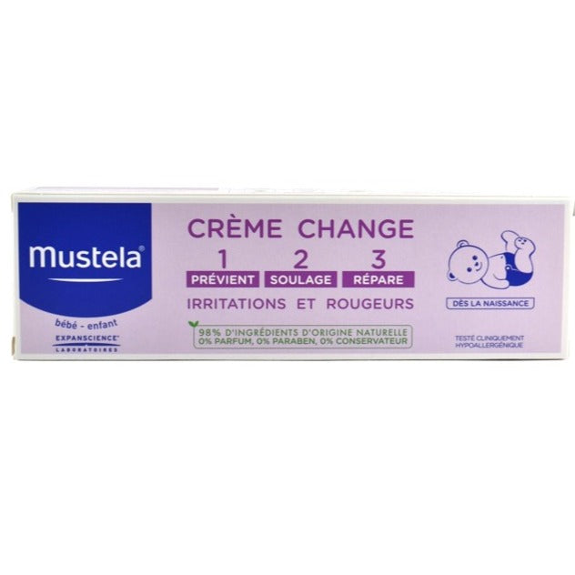 Mustela Vitamin Barrier Change Cream 1 2 3 - 100 ml