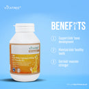 Vitatree Kids Super Milky Calcium 330mg plus Vitamin D3  60Capsules
