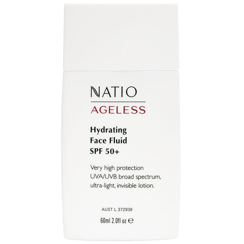 Natio Ageless 保湿面部护理液 SPF 50+