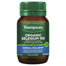 Thompson's Organic Selenium 150mcg 60 Tablets