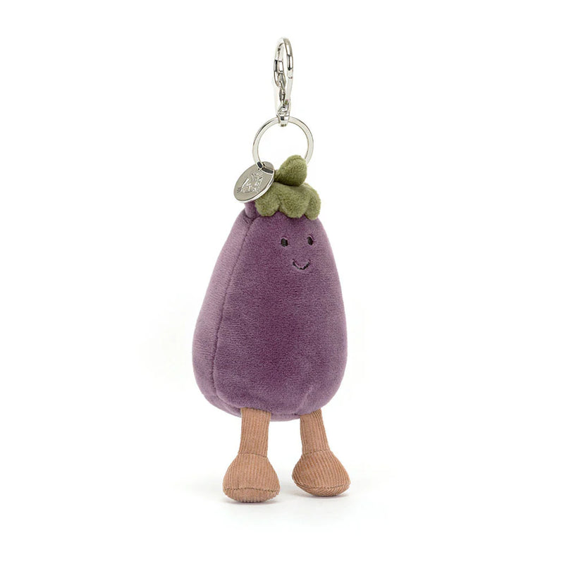 Jellycat 活泼蔬菜茄子包饰