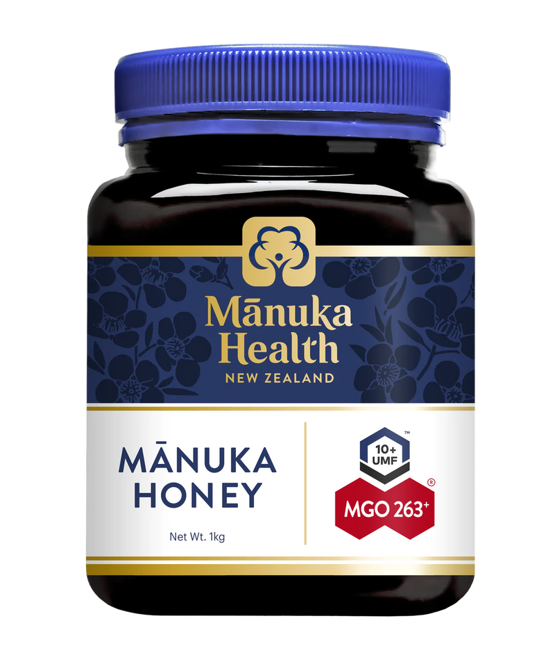 Manuka Health MGO 263+ 麦卢卡蜂蜜 UMF 10+ 1kg（不在西澳出售）