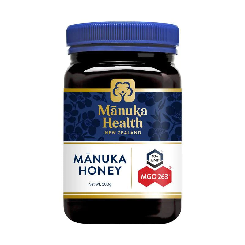 Manuka Health MGO 263+ Manuka Honey UMF 10+ 500g (NOT For sale in WA)