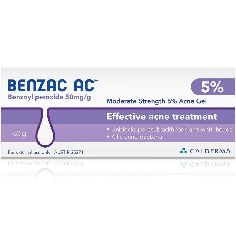 Benzac AC Gel 5% 60g