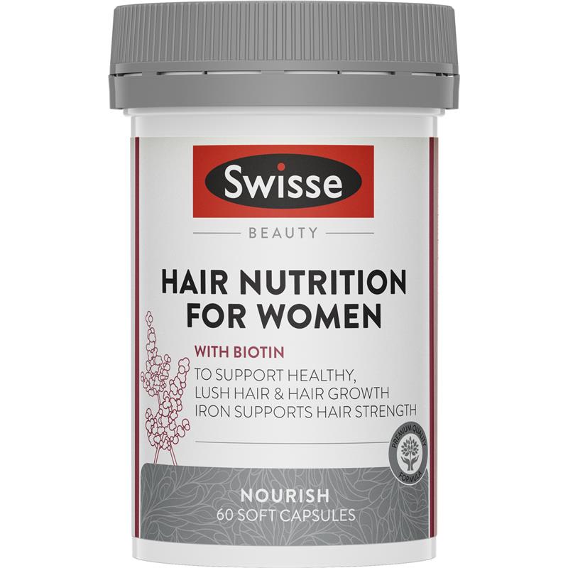 Swisse Hair Nutrition For Women 60 Viên