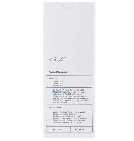 Unichi 11 Pearls Foam Cleanser 100mL (expire date: 02/2024)