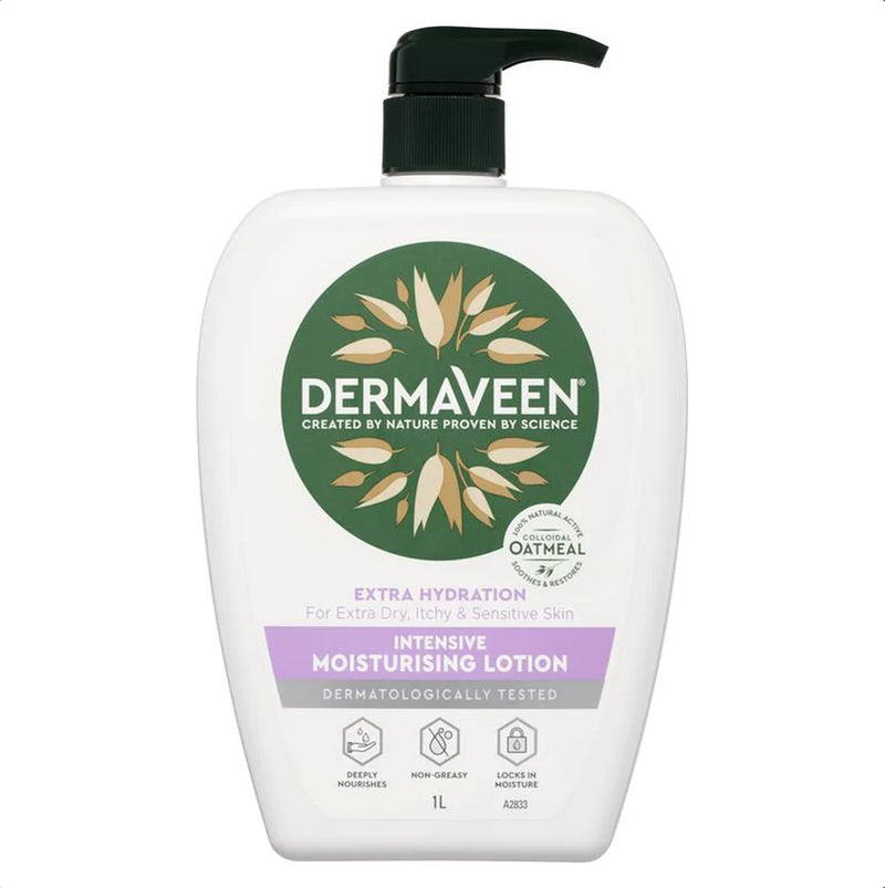 DermaVeen Extra Hydration 强效保湿乳液 1L