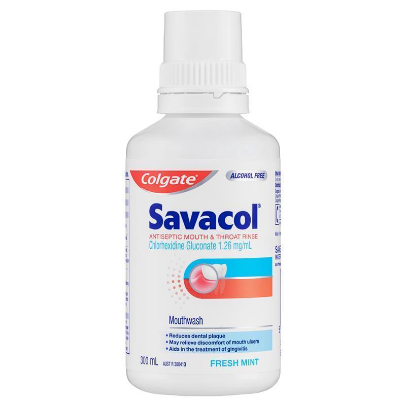 Nước súc miệng Colgate Savacol Fresh Mint 300mL