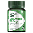 Nature's Own 维生素 B6 100 毫克 60 片