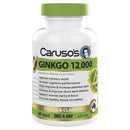 Caruso's Ginkgo 12,000 One A Day 60 Tablets
