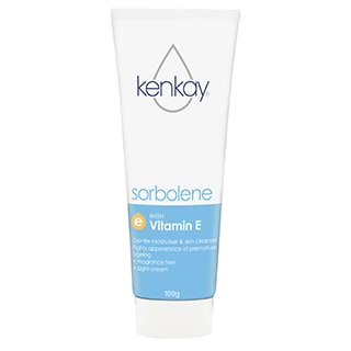Kenkay Sorbolene with Vitamin E Cream 100g Tube