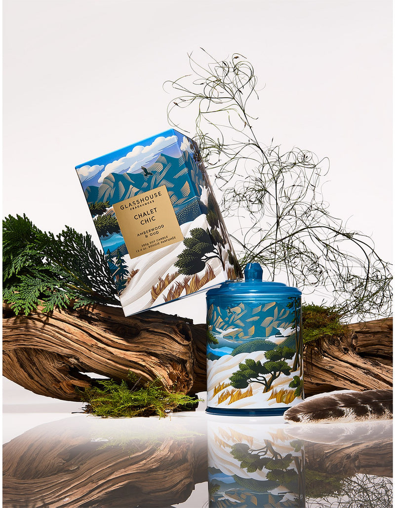 Glasshouse Fragrances Chalet Chic Candle 380g