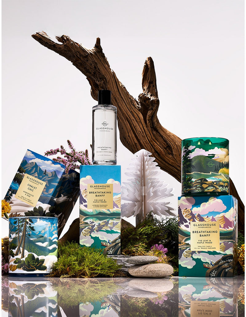 Glasshouse Fragrances Chalet Chic Candle 380g