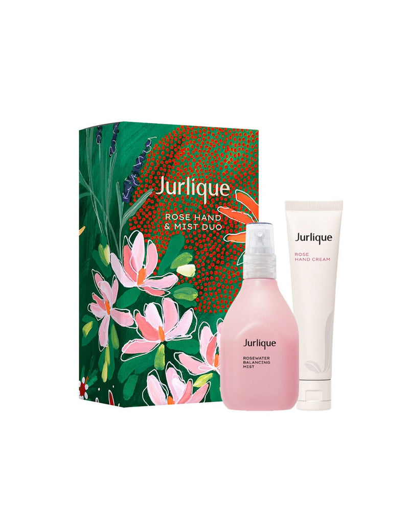 Bộ đôi Nước hoa hồng và Xịt tay Jurlique Rose