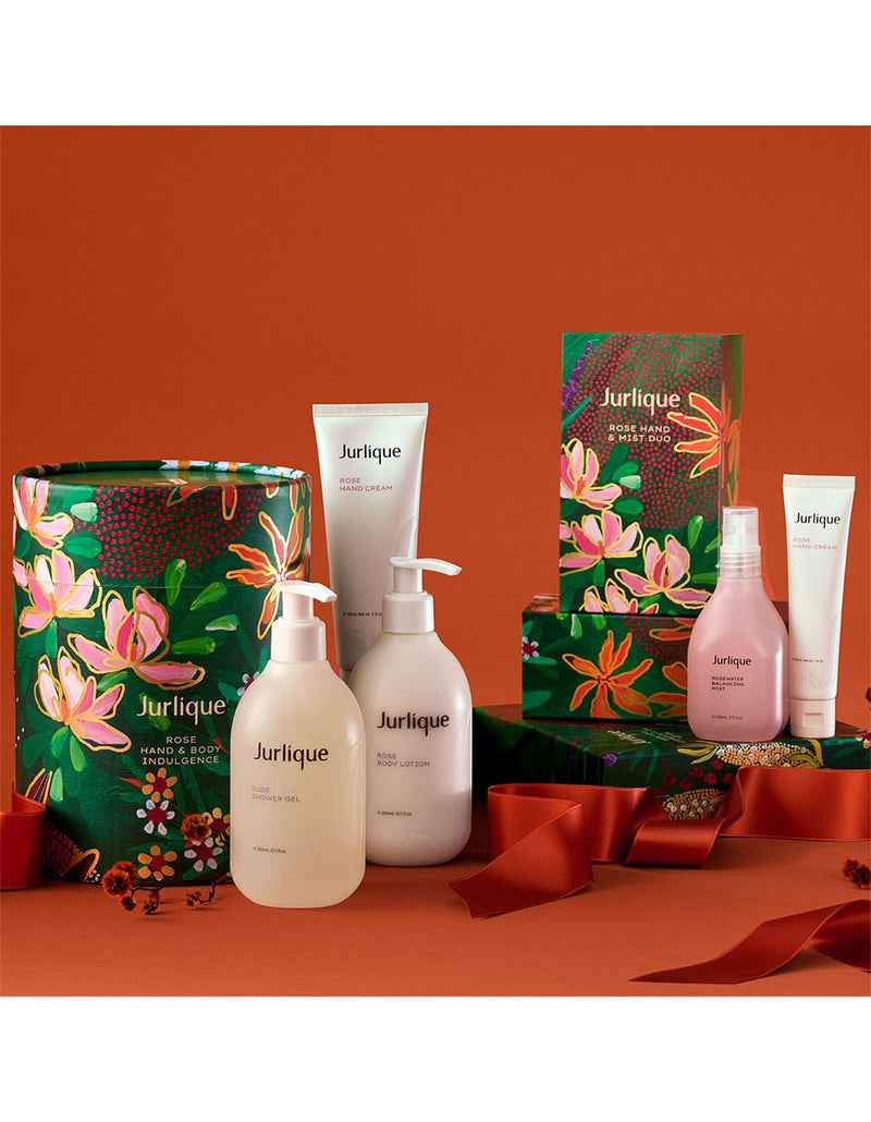 Bộ đôi Nước hoa hồng và Xịt tay Jurlique Rose