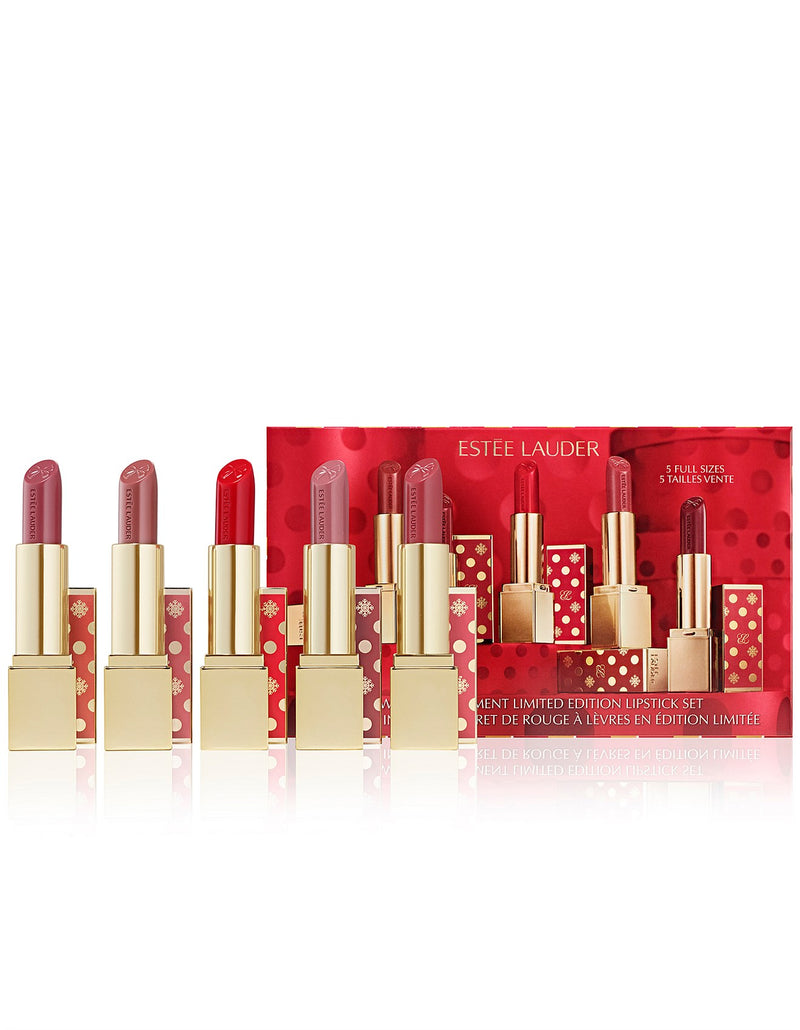 雅诗兰黛纯色诱惑5件口红套装