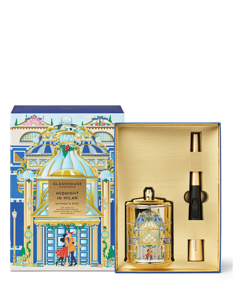 Glasshouse Fragrances Midnight In Milan Christmas Set