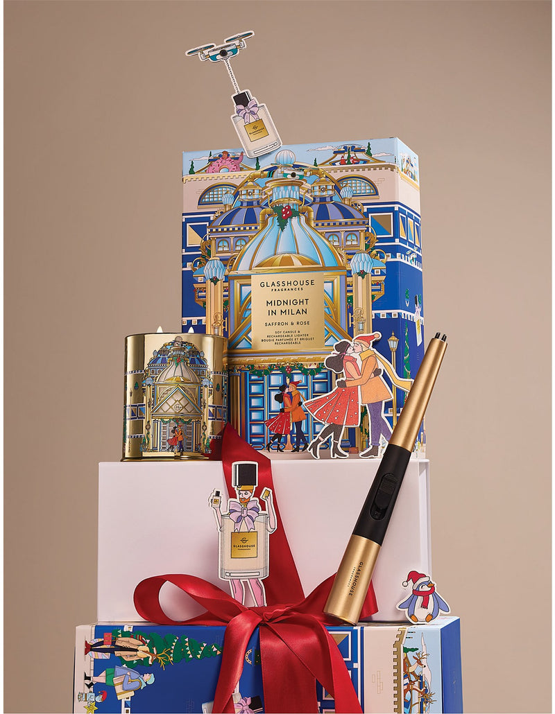 Glasshouse Fragrances Midnight In Milan Christmas Set
