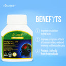 Vitatree Ginkgo Plus 6000 with Q10 50mg  60 Capsules