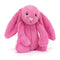 Jellycat羞怯热粉兔