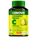 Cenovis Chewable Mega C 1000mg Lemon Lime 60Chewable Tablets