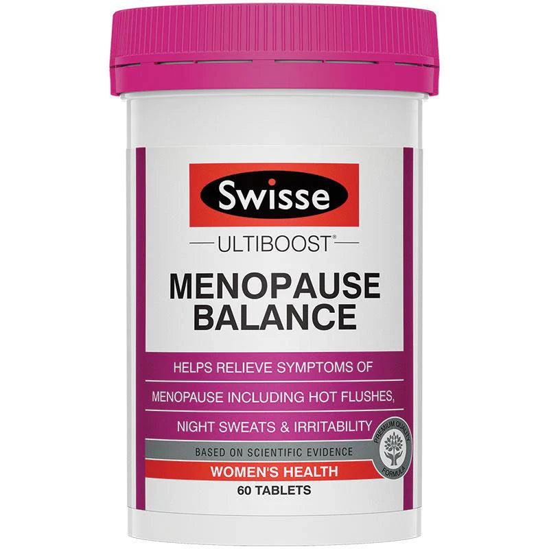 Swisse Ultiboost Menopause Balance 60 Tablets