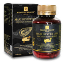 Wealthy Health Maxi Oyster 1200 ZINC Plus Super Blend 60 Capsules
