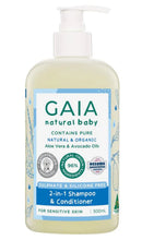 Gaia Natural Baby 2 In 1 Shampoo And Conditioner 500mL