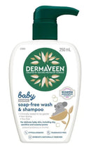 DermaVeen Baby Calmexa Sữa Tắm & Gội Không Xà Phòng 250ml