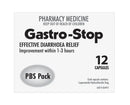 Gastro-Stop 12 Capsules PBS