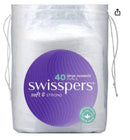 3 PACK OF Swisspers Large Cosmetic Ovals 40 Pack