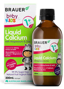 Brauer Baby & Kids Liquid Calcium With Magnesium And Zinc 200mL