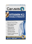 Carusos 维生素 K2 双倍浓度 60 粒胶囊