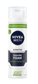 Bọt Cạo Râu NIVEA MEN Sensitive Bảo Vệ Ngay Lập Tức 200ml