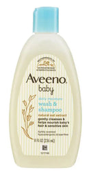 Aveeno 宝宝每日保湿轻香洗发沐浴露 236毫升