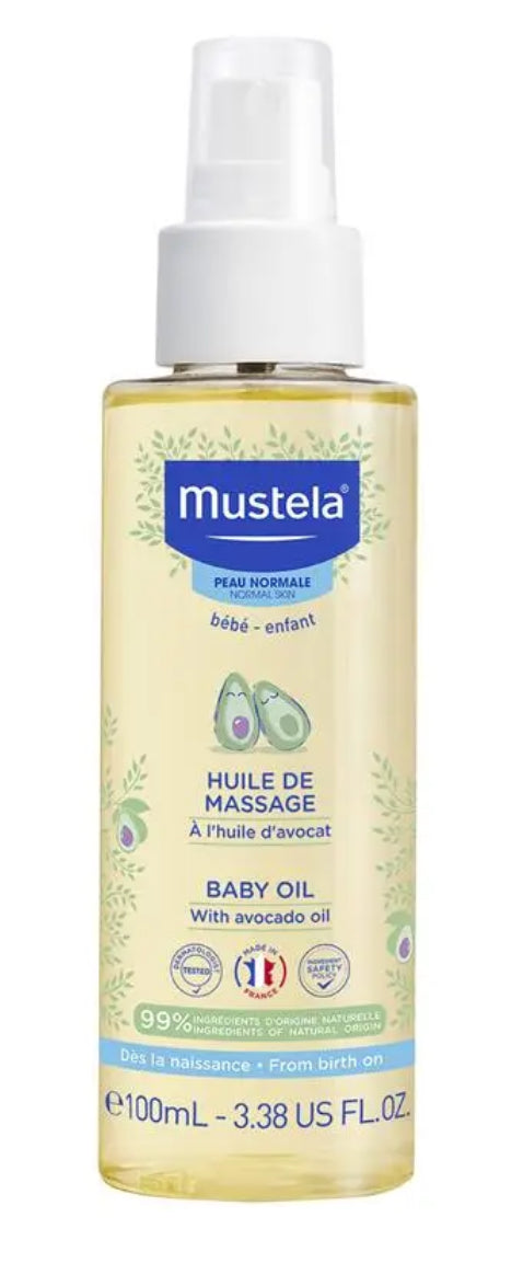 Mustela Baby Massage Oil 100ml