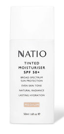 Kem dưỡng ẩm có màu SPF 50+ Trung bình