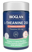 Bioglan L Theanine Bình Tĩnh & Tập Trung 60 Viên