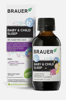 Brauer 婴儿及儿童睡眠用柠檬香脂与有机洋甘菊 100ml