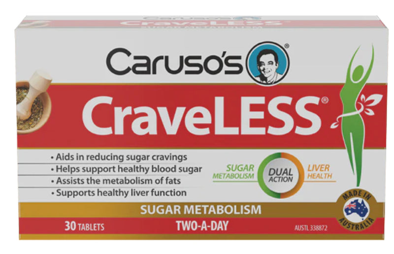 Caruso's CraveLESS 30 Tablets