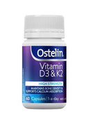 Ostelin Vitamin D3 & K2 60 Capsules