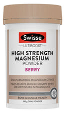 Swisse Ultiboost High Strength Magnesium Powder Berry 180g