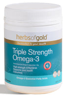 黄金草本三倍浓缩欧米茄3 150粒胶囊