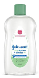 Johnson's Baby Oil with Aloe Vera & Vitamin E 500mL