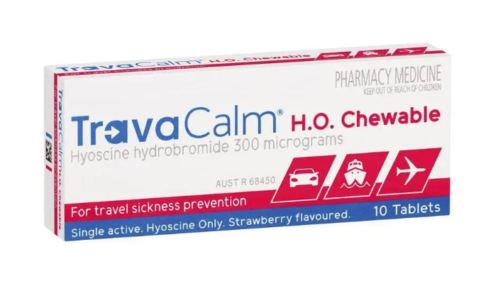 Travacalm 旅行晕车药 HO 10 片