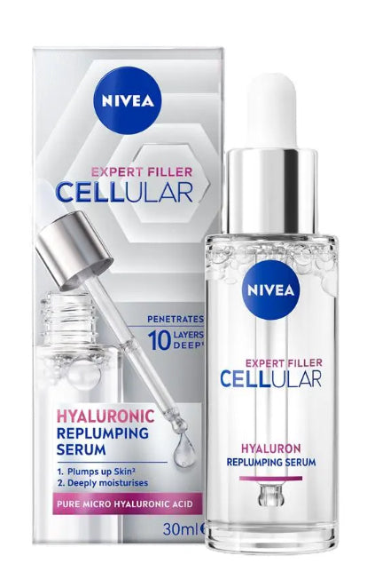 NIVEA Cellular Filler Expert Replumping Hyaluronic Serum 30Ml