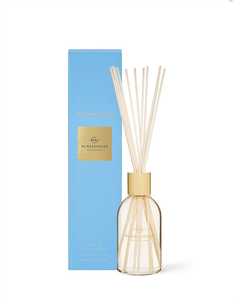 Glasshouse Fragrances The Hamptons Fragrance Reed Diffuser 250ml