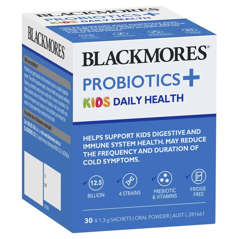 Blackmores 益生菌+ 儿童每日 30 包 x 1.3克 口服粉剂袋