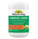 Nature's Way 银杏 2000 大脑与记忆 120片
